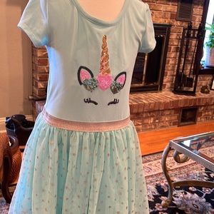 Very cute blue teal dress size 6x